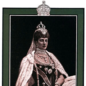 Alexandra of Denmark (1844-1925), Queen Consort to King Edward VII, 1902-1903