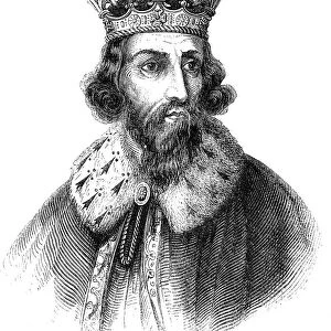 Alfred the Great (849-899), Anglo-Saxon king of Wessex from 871, c1850