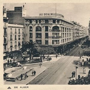 Alger - La Place Bugeau, c1930