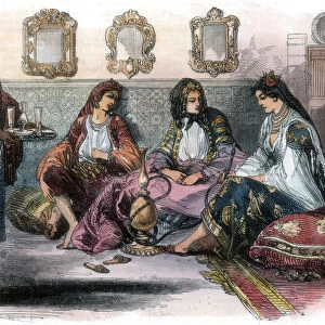 Algerian women, 1857