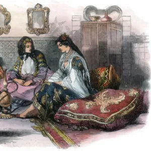 Algerian women, 1857