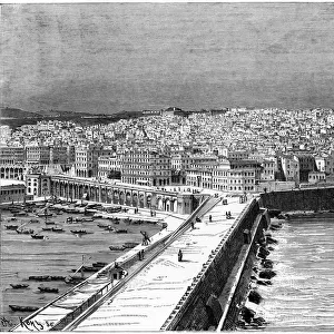 Algiers, Algeria, c1890. Artist: Armand Kohl