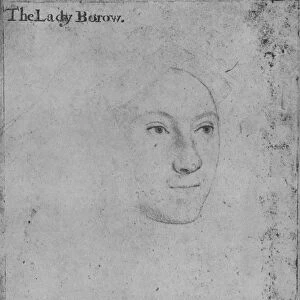Alice London, Lady Borough, c1541 (1945). Artist: Hans Holbein the Younger