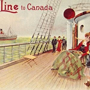 Allan Line to Canada, c1900. Creator: Unknown