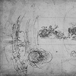 Allegorical Representation, c1480 (1945). Artist: Leonardo da Vinci