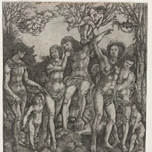 Allegory of Carnal Love, c. 1530. Creator: Cristofano Robetta (Italian, 1462-after 1534)
