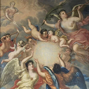 Allegory of Charles XI of Sweden (1655-1697) and Ulrika Eleonora of Denmark (1656-1693), 1692