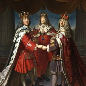 Alliance of Kings Frederick I. in Prussia, August II the Strong and Frederick IV of Denmark, 1709