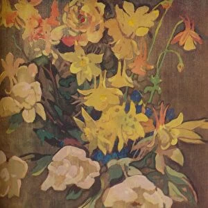 Amber Flowers, c20th century. Artist: George Sheringham