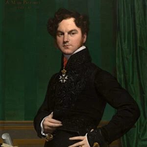 Amedee-David, the Comte de Pastoret, 1823-26. Creator