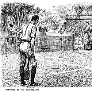 Amenities of the Tennis Lawn, 1883 (1891). Artist: George du Maurier