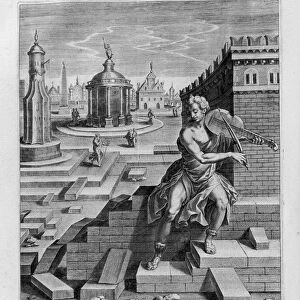 Amphion, 1615. Artist: Leonard Gaultier