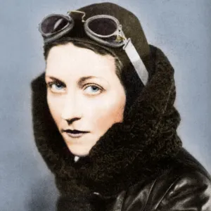 Amy Johnson, pilot, c1930s (1936)