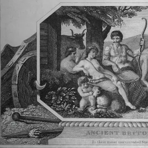 Ancient Britons, in their most uncultivated State, 1838