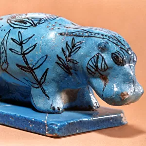 Ancient Egyptian hippopotamus figurine, 16th century BC