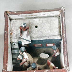 Ancient Egyptian tomb model, 22nd-19th century BC