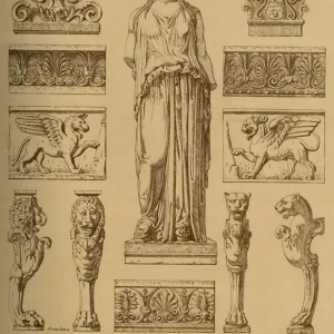 Ancient Greek ornamental architecture and sculpture, (1898). Creator: Unknown