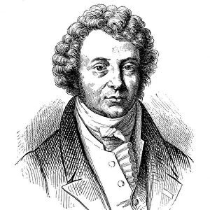Andre-Marie Ampere (1775-1836), French mathematician and physicist, 19th century