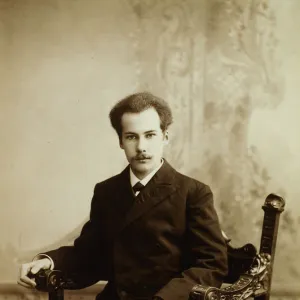 Andrei Bely, Russian novelist and poet, 1904