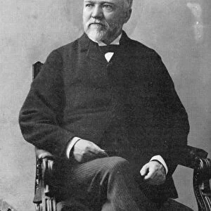 Andrew Carnegie (1835-1918), Scottish-American industrialist and philanthropist, 1870s. Artist: Matthew Brady
