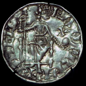 Anglo-Saxon Silver Penny of Edward the Confessor