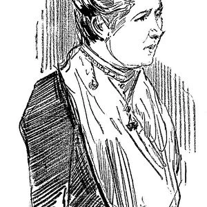 Annie Besant (nee Wood) (1847-1933), British socialist and theosophist, 1890
