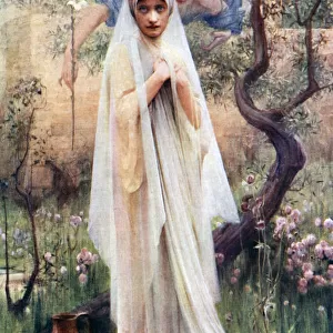 The Annunciation, 1926. Artist: Arthur Hacker