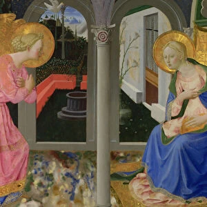 The Annunciation, c. 1440. Artist: Strozzi, Zanobi (1412-1468)