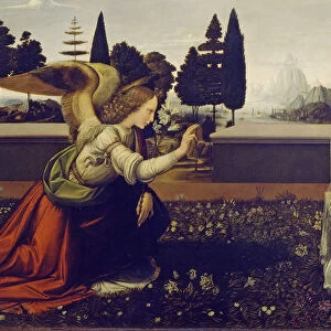 The Annunciation, ca 1471-1472. Artist: Leonardo da Vinci (1452-1519)