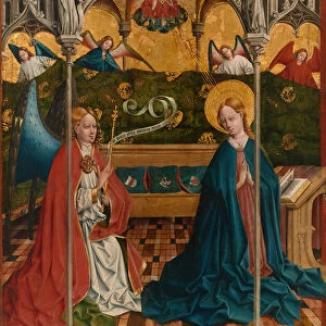 The Annunciation, Completed by 1457. Creator: Johann Koerbecke