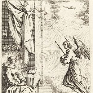 The Annunciation. Creator: Jacques Callot