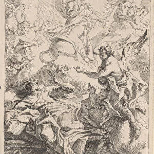 The Annunciation to Saint Joseph, 1725-75. Creator: Carlo Innocenzo Carloni