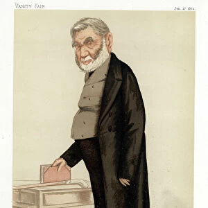 Anthony Panizzi, Italian bibliographer, 1874. Artist: Carlo Pellegrini