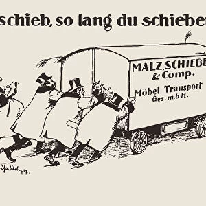 Anti-Semitic Postcard, 1918