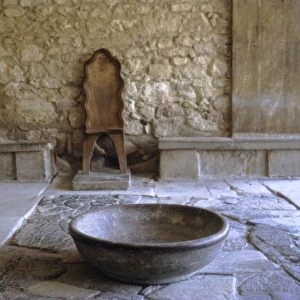 Antichamber to Throne Room in Royal palace, Knossos, Crete, 15th century BC