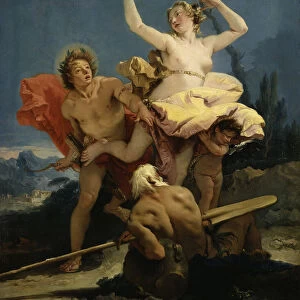 Apollo and Daphne, 1743-1745. Creator: Tiepolo, Giambattista (1696-1770)