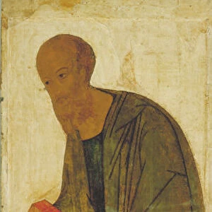 The Apostle Paul (From the Deesis Range), ca 1408. Artist: Rublev, Andrei (1360 / 70-1430)
