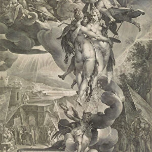 Apotheosis of the Arts, ca. 1619. Creator: Jan Muller
