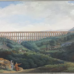 The Aqueducts at Caserta, 1789. Creator: Carl Ludwig Hackert (German, 1751-1798)