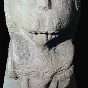 Archaic Roman stone lion