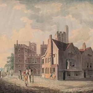 The Archbishops Palace, Lambeth, 1909. Artist: JMW Turner