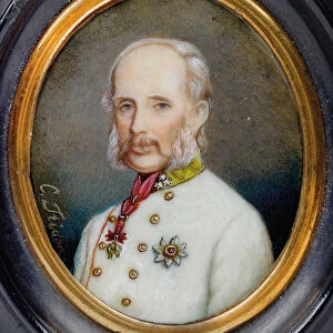 Archduke Franz Karl of Austria (1802-1878). Creator: Tridon, Caroline (1799-1863)