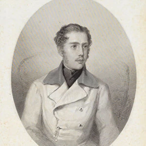 Archduke Karl Ludwig of Austria (1833-1896), 1856. Creator: Axmann, Josef (1793-1873)