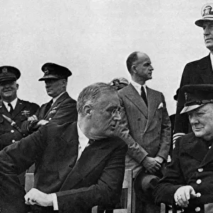 Architects of Victory: Historic meeting between Churchill and Franklin D. Roosevelt, President of t