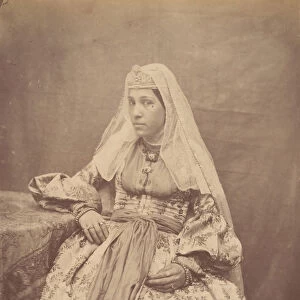 [Armenian Woman of Teheran], 1840s-60s. Creator: Possibly by Luigi Pesce