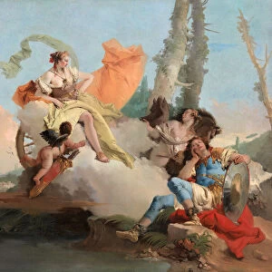 Armida Encounters the Sleeping Rinaldo, 1742 / 45. Creator: Giovanni Battista Tiepolo