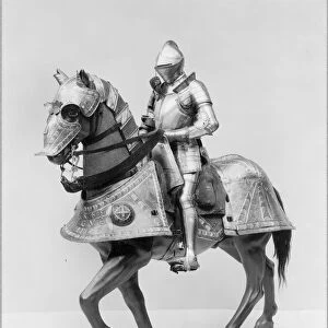 Armour for Man and Horse, German, Nuremberg, dated 1548, with later restorations