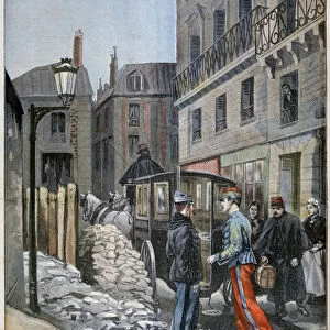 The arrest of lieutenant-colonel Picquart, 1898. Artist: F Meaulle