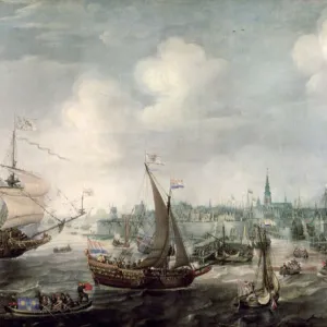 Arrival of Frederick V of the Palatinate to Vlissingen, 5th May 1613