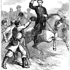 Arrival of General McClellan at Williamsburg, Virginia, 1862 (c1880)